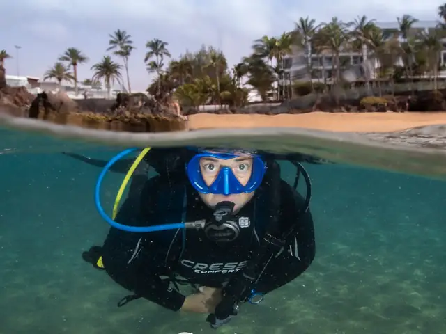 Bautismo de buceo en Puerto del Carmen