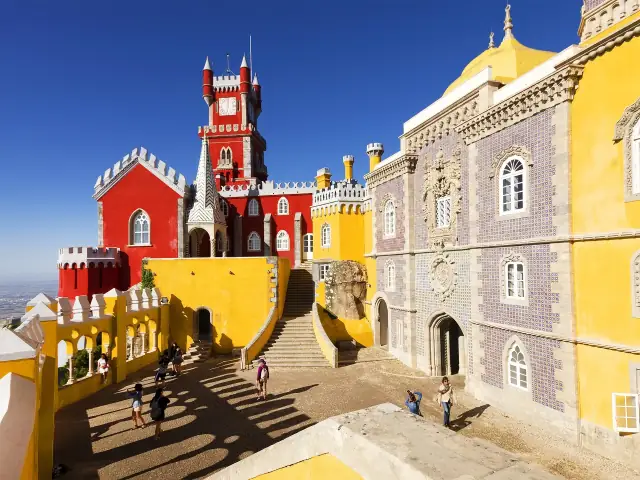 Excursión en tren con guía a Sintra y Palacio da Pena desde Lisboa